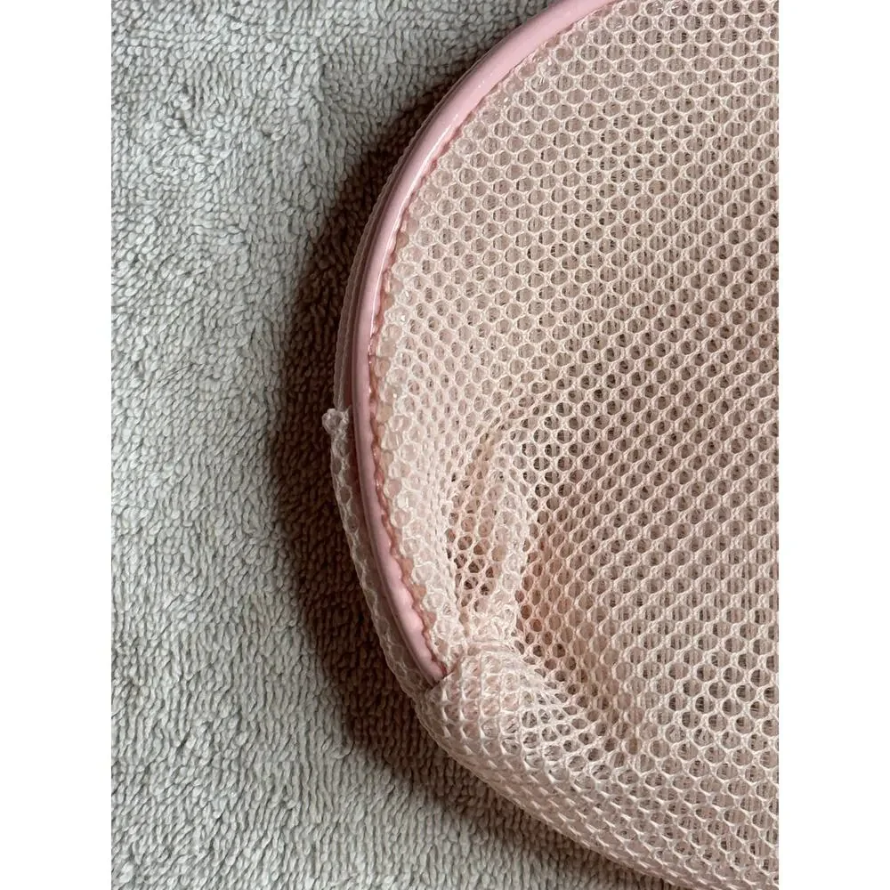Toiletries Travel make up bag set of 2 sturdy one transparent one mesh